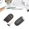 Key Fob ShellCover for CompassRenegade Car Key Skin Keyless Entry Remote Key Case Protector Replacement Accessories