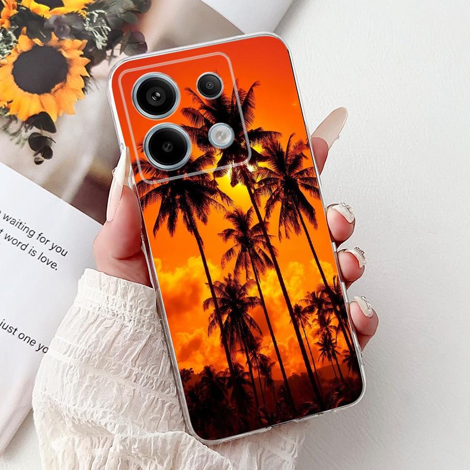 For Xiaomi Redmi Note 13 Pro 4G Case Luxury Popular Painted Cover Soft Slim Phone Case For Redmi Note 13 Pro Plus Note13 5G Bags