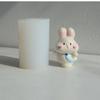 Cartoon Rabbit Chocolate Silicones Molds Cute Rabbit Fondant Decors Molds for DIY Decoration Making Soap Candle