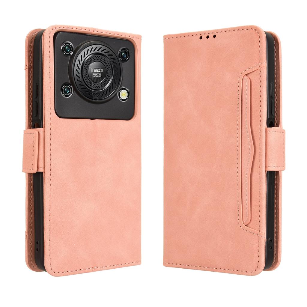For Oukitel C60 Pro/Oukitel C60 Leather Case Phone Wallet Cover with Multiple Card Slots