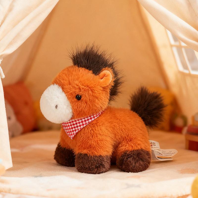 

Pony Plush Short Toy With Lightweight Design For Kids And Animal Enthusiasts