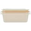 Skater Usamaru Storage Containers, 530ml X 2, Made In Japan, FCNN5W-A, Easy-to-Clean Grooveless, Microwave-Safe with Lid On