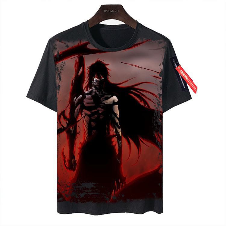 

Футболка Куросаки Ичиго Бог Смерти Блич: Трансграничная одежда с короткими рукавами S