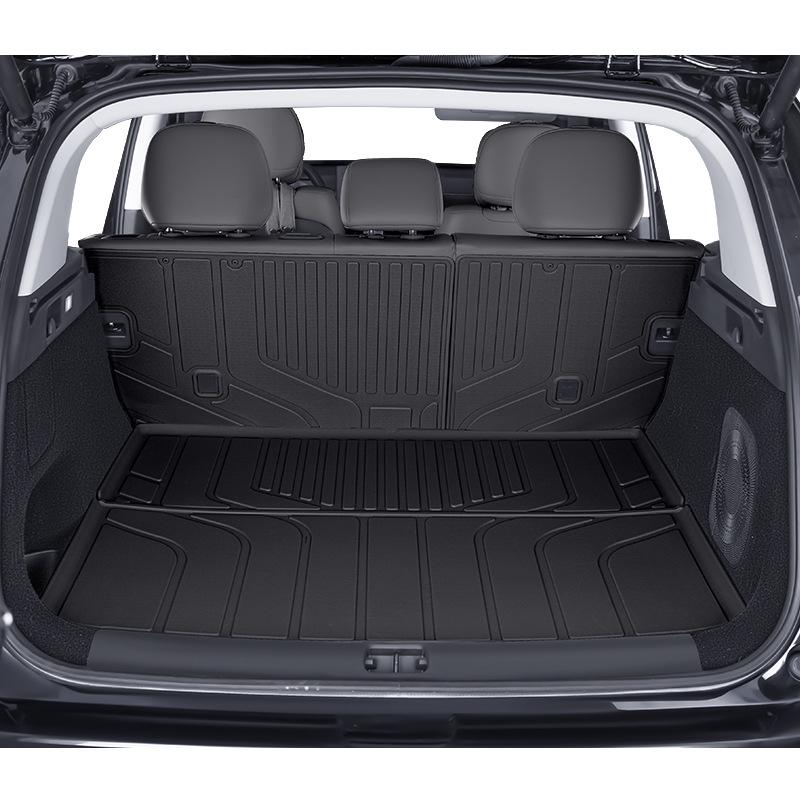 XPeng P7 Trunk Mat TPE Waterproof, Fits 26 Models, Semi-enclosed and Custom Interior Tail Box Mat.