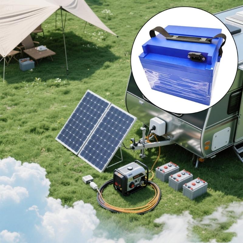 Portable Ebike Battery Case 12V 24V 36V 48V 60V Rechargeable Electric Bike Battery Box for DIY Projects Outdoor Use