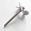 1pcs Lab Stainless Steel DIA40mm To 120mm Three Blade Propeller Stirring Dispersing Rod with Nut,Blade and Rod Choose Separetely