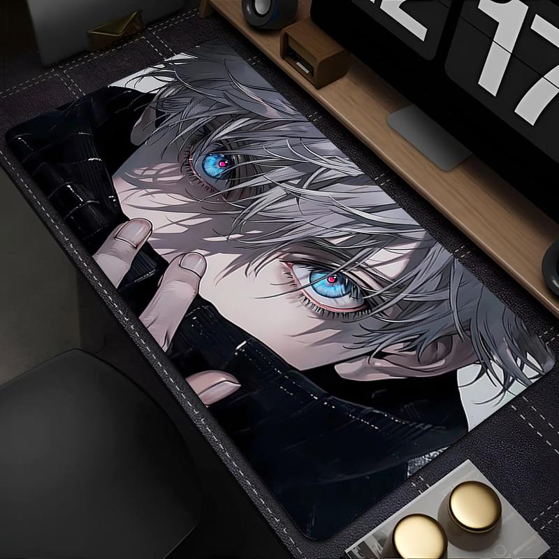 Rubber Mouse Pad JJujutsu Kaisen Anime Mousepad Cm ESports Gamer Desk Mat Cool Keyboard Pads Office Computer Mouse Mats