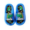 Kids Dinosaur Slides Sandals 7.5 Boys Girls Toddlers Cloud Shower Slippers Cute Cartoon Open Toe Cushioned Outside Slippers Blue