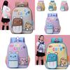 Trendy 2024 Summer Fashion Comfortable Versatile Backpack For Kindergarten Kids Lightweight Nylon Cartoon Design