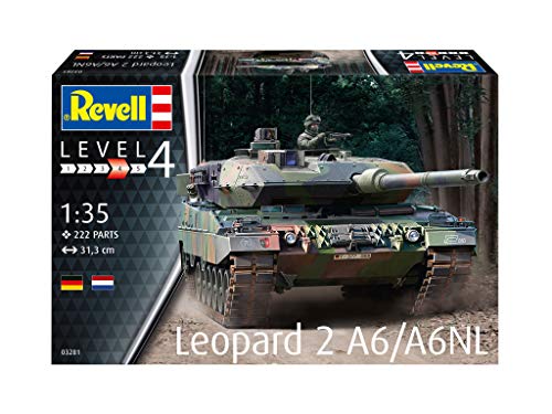 Revell 1/35 scale German Army Leopard 2A6/A6 plastic model kit 03281