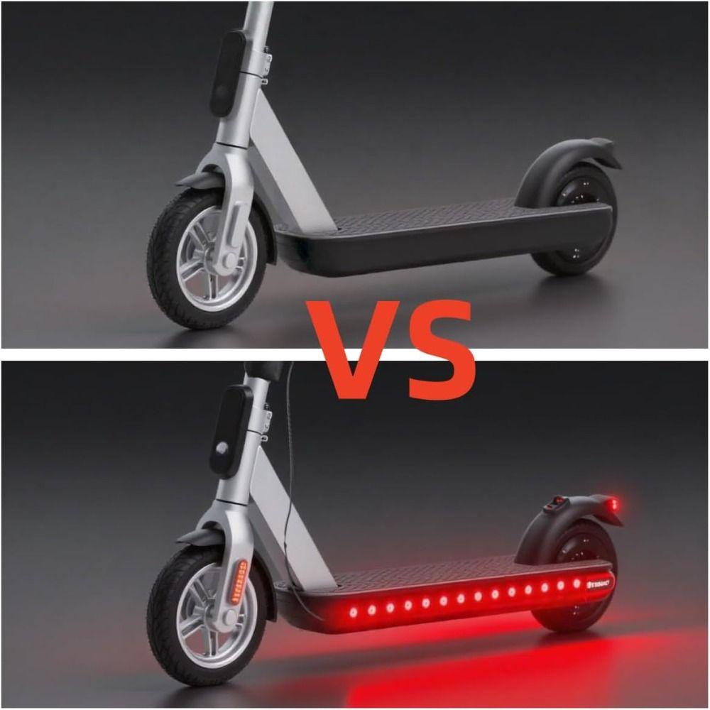 Battery Powered Scooter LED Lights Multi-Color RGB Light Strip Underglow Lights  Night Riding