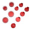 10pcs Watch Capping Machine Dies Professional Repair Tools Rust Proof Metal Back Cover Press Tool Dies for Watchmaker