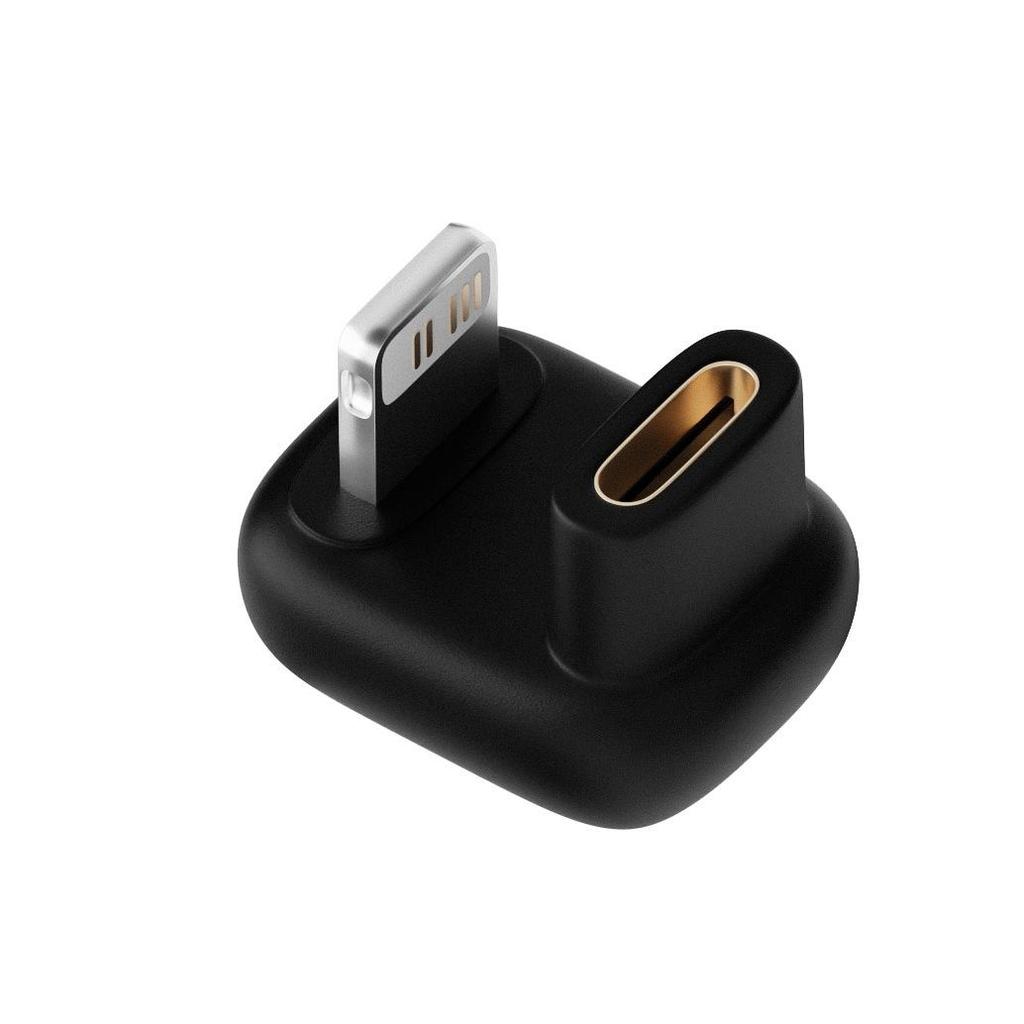 Type-C Female to Lightning Male Adapter for Charging & OTG