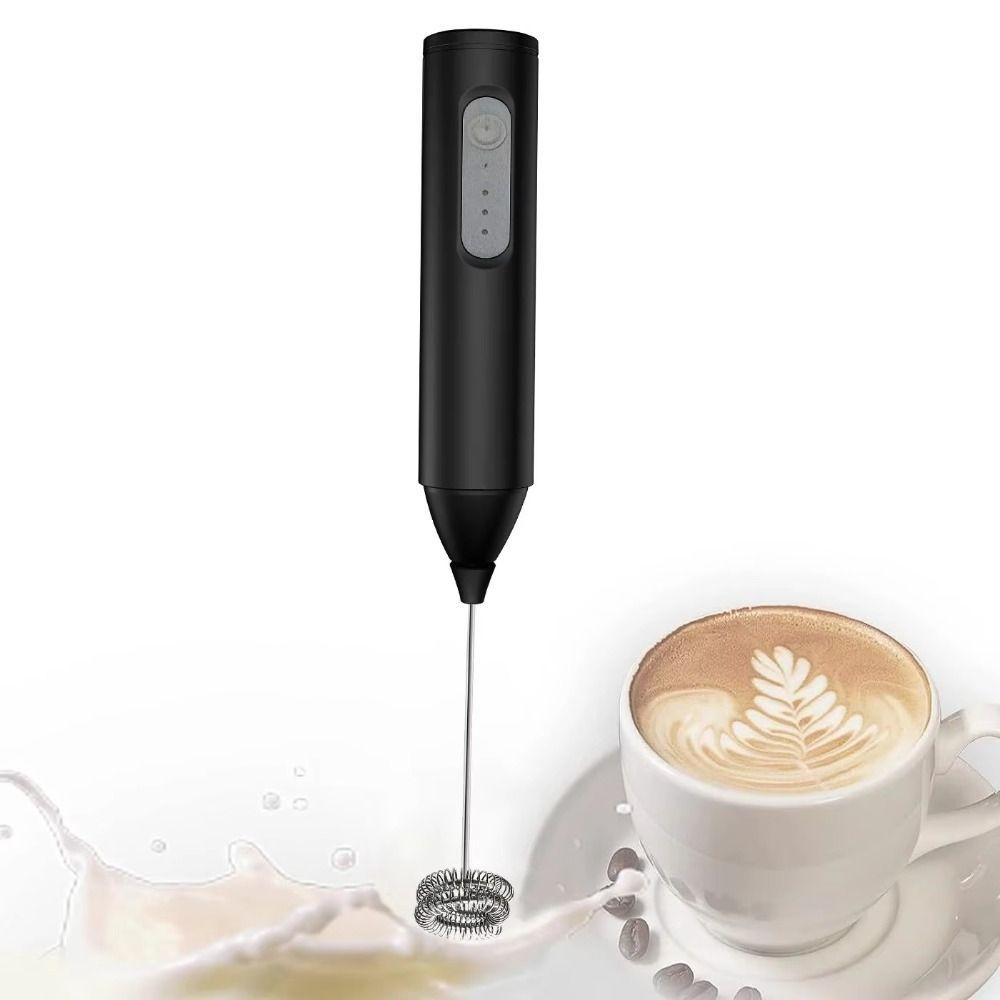 Stainless Steel Mixer Head Electric Milk Frother Handheld Coffee Mixer  Coffee Making
