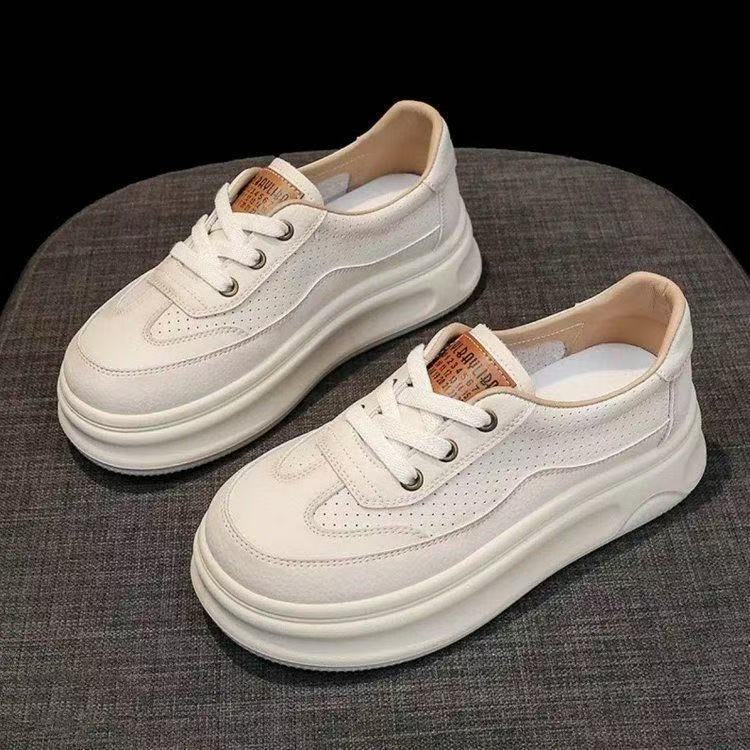 

Спортивная обувь на платформе, модная повседневная маленькая белая обувь, летняя новинка, универсальная обувь для скейтборда 40