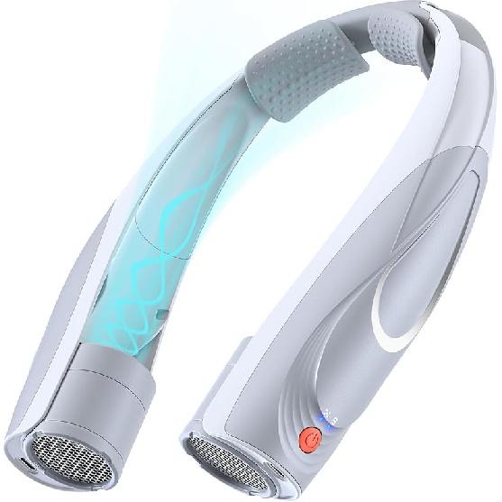 Portable Neck Fan- Hands Free Personal Fan, 6 Speeds 6000mAh Long-Lasting Battery Faster Cooling, USB-C Rechargeable, 360° Airflow, Quiet Gifts for