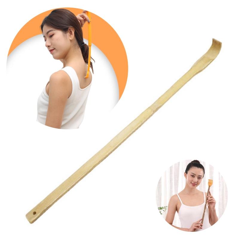 Natural Bamboo Back Scratcher Gentle And Effective Relief For Back Itching
