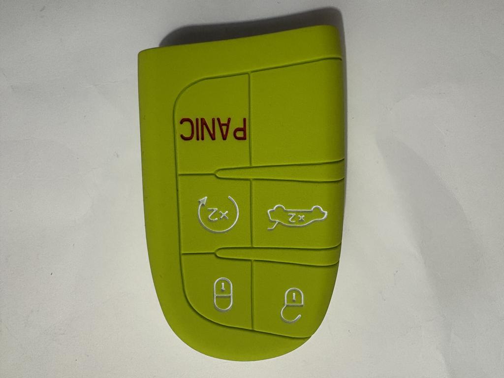 Silicone Car Key Case Cover For Jeep Renegade Compass Grand Cherokee For Chrysler Wrangler For Dodge Challenger Journey Charger
