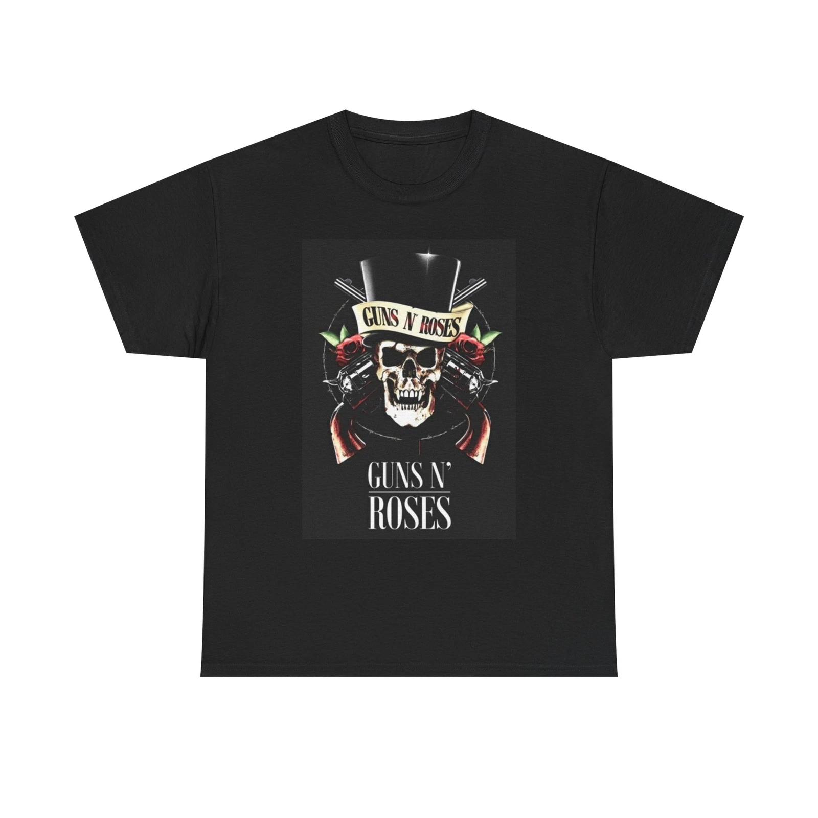 Men s and Women s T-shirts Guns And Roses Graphic XXL
