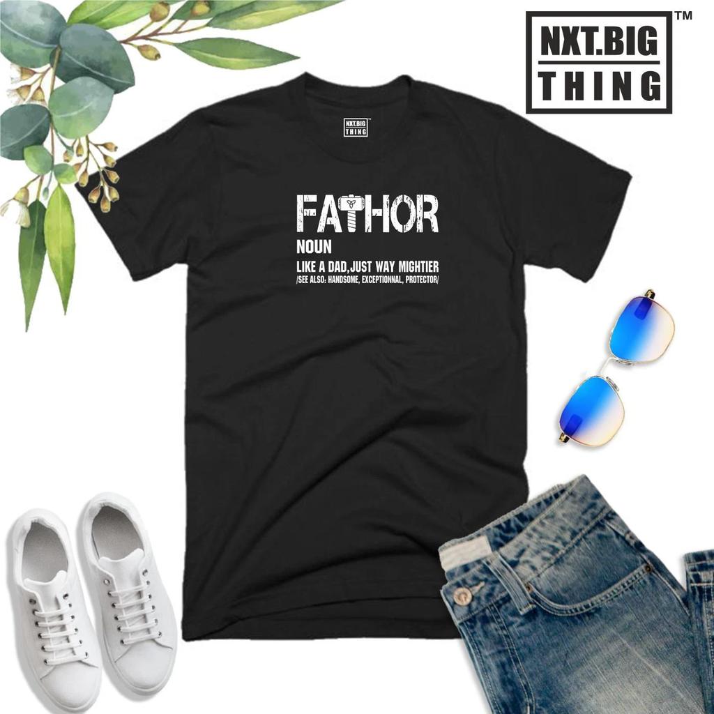 Fathor T Shirt Like Dad Daddy Papa Old Man Novelty Birthday Father Day Gift Top