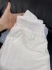 Women's White Breathable A-line Shorts - Slimming, Loose, Wide Leg, Petite, Casual Summer Pants