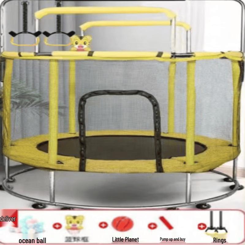 TLXT 40-inch Foldable Kids Indoor Trampoline