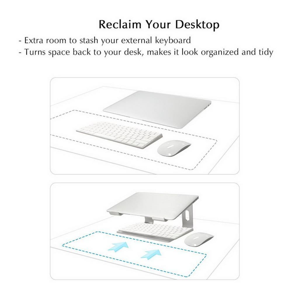 Laptop Stand Computer Holder Bracket Portable Non Slip Holder for Home Office Daily Use Student