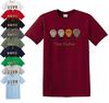 THINK POSITIVE FUNNY T-SHIRT Party Bulbs Fun Joke Gift Tshirt Gift Xmas Top Tee