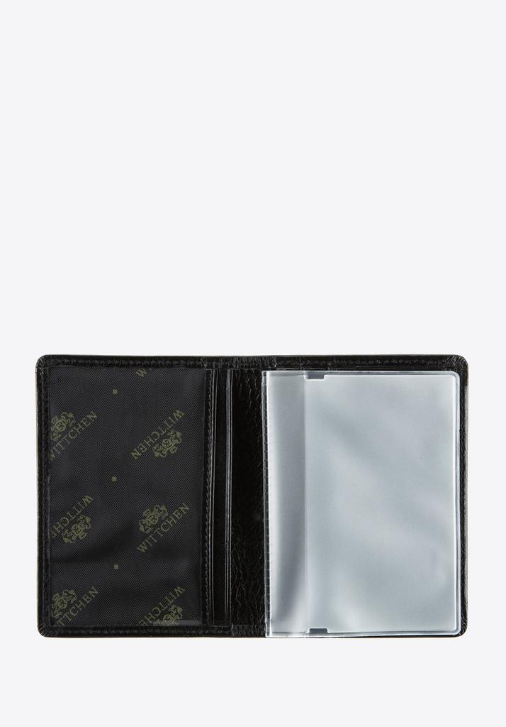 Porte-cartes de visite en cuir pour homme Wittchen Noir Cuir Naturel