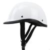 DOT Approved Half Helmet | Matte Black, Open Face, for street cruising S Black