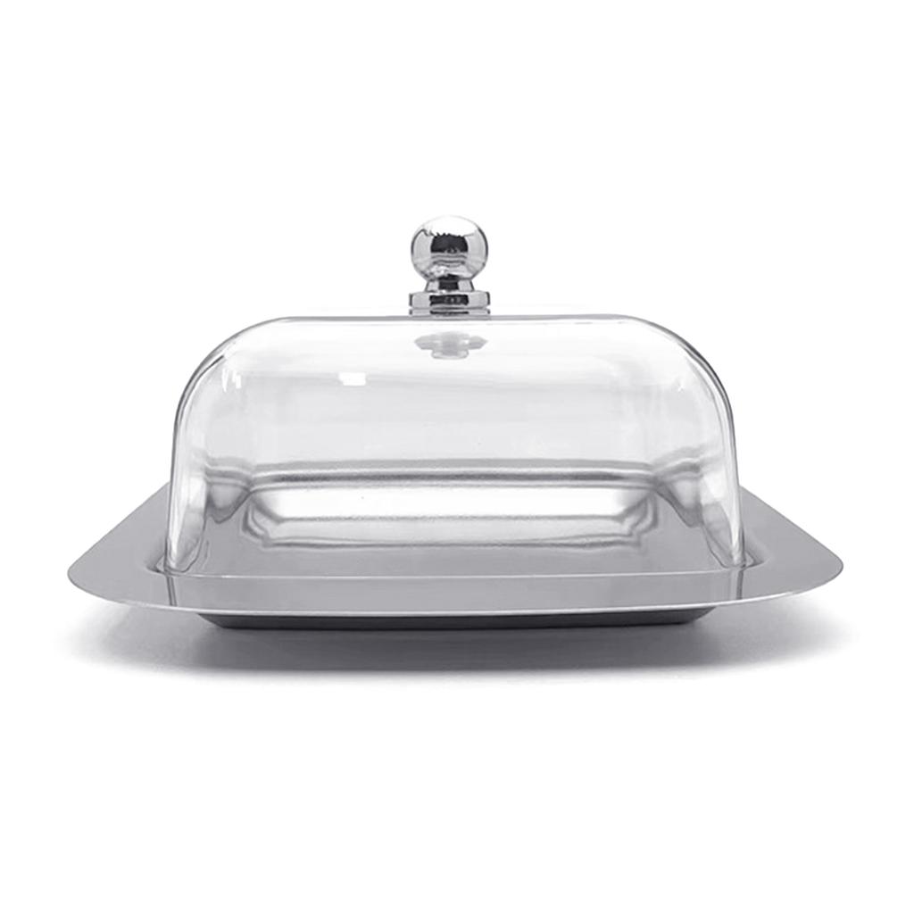 Convenient Butter Dish Elegant Butter Servings Tray with Lid Practical Butters Holder Container Practical Kitchenwares