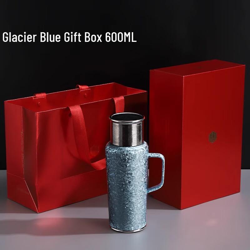 Pure Titanium Double-Wall Insulated Water Bottle