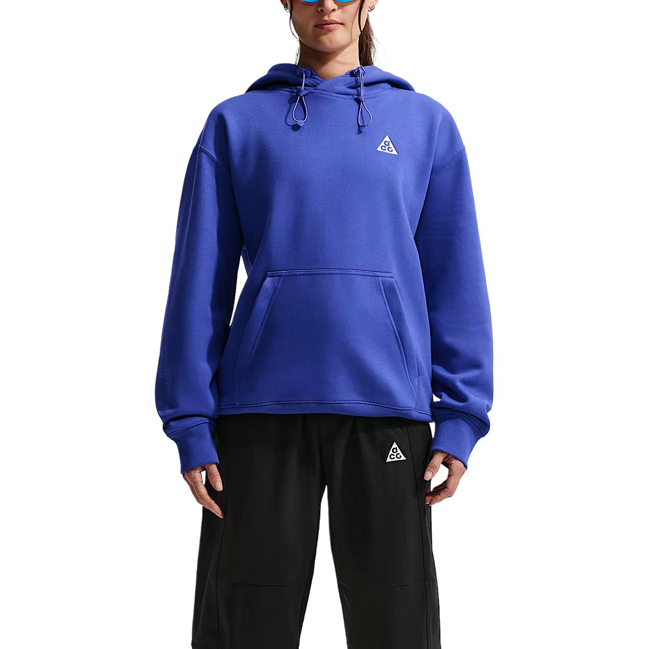 Nike ACG Series Therma-FIT Loose Warm Fleece Hooded Pullover Long Sleeve Sweatshirt Unisex sweatshirt DZ3393-430 3XL