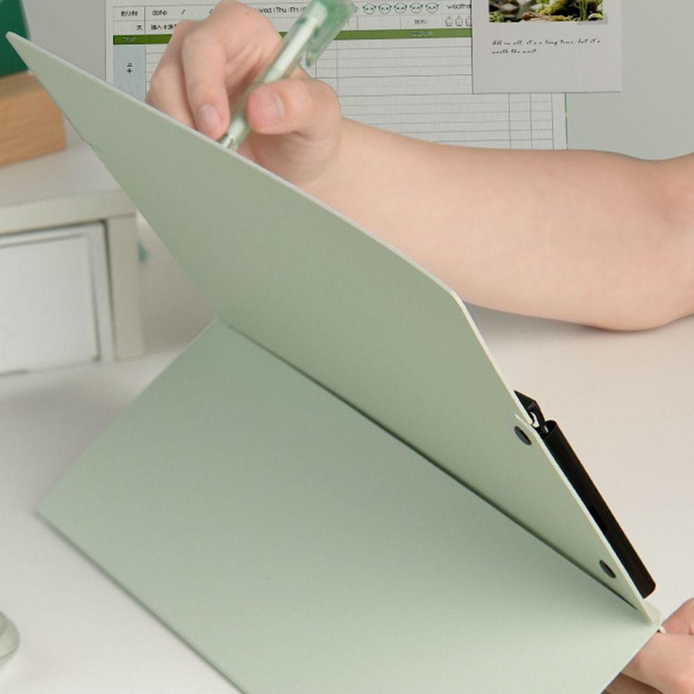 Writing Pad Stand File Folder Folding Paper Display Stand Briefcases A4 Board Clip Folder  Shelf