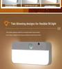 Dual Color Magnetic Charging Motion Sensor Night Light for Bedroom, Wall, Staircase, or Cabinet.