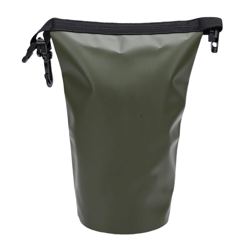 Bolsa de Armazenamento Externa de Nylon Bolsa de Acampamento para Mochila de Caminhada Mochilão Portátil Leve Capacidade de 2L Verde