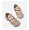 Girls' British-Style Leather Shoes - Spring/Autumn Soft Sole Flats for Little Princess.