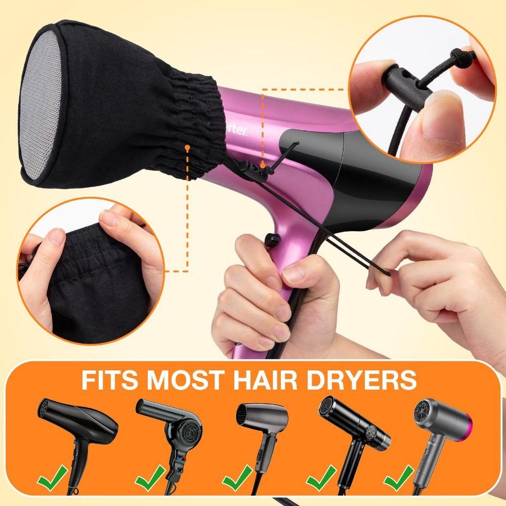 М'яка сумка для зберігання дифузора для фена, універсальний дифузор, втулка, деталі повітродувки