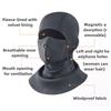 Magnetic Face Mask for Winter Cycling Skiing Mountain Climbing Breathable Warm Detachable Skiing Face Cover for Outdoor Sports