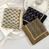 Floral headscarf summer women pastoral summer photo sunscreen headscarf decorative small scarf silk scarf neck small square scarf