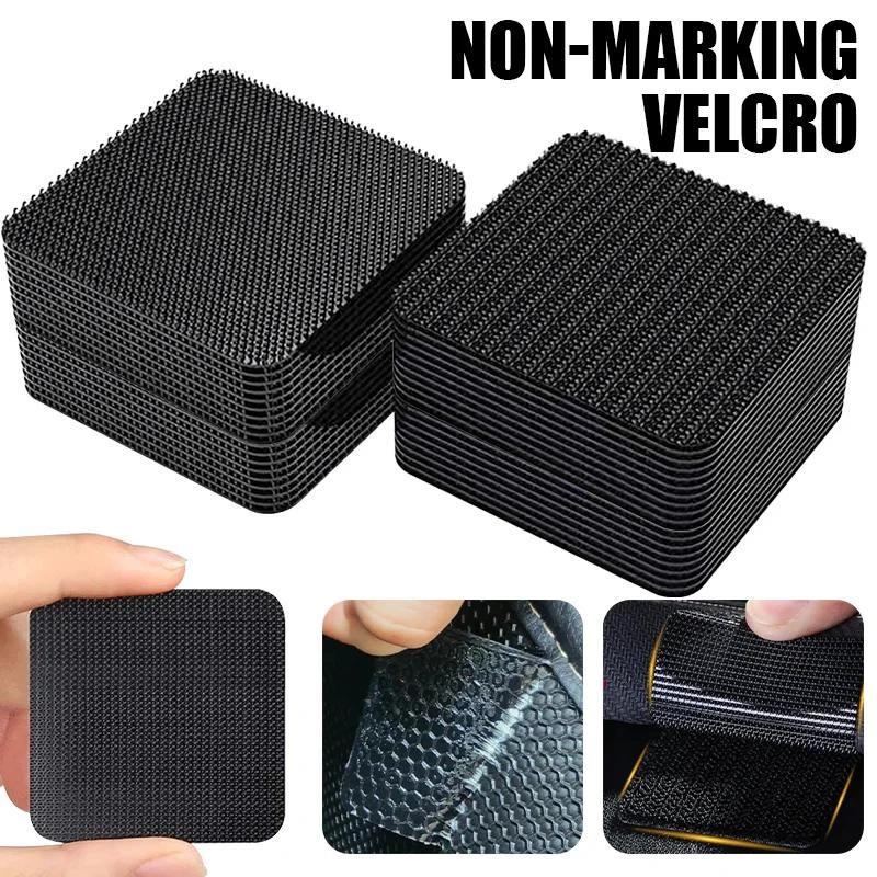 2/5/10Pcs Double Faced High Adhesive Car Carpet Pad Fixing Stickers Home Floor Anti Skid Fixed Patch Grip Tape Sticker