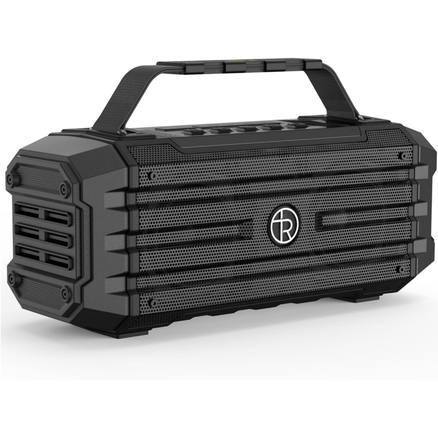 

TOPROAD Портативный Bluetooth-динамик 120 Вт Беспроводные динамики IPX6 Водонепроницаемый, Бумбокс для улицы чёрный