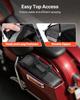 Motorcycle Saddlebag Liner Bag, 18 L Insert Storage Travel Luggage Bag Organizer, Compatible with Harley Davidson 1993-2022 Touring Road/Street
