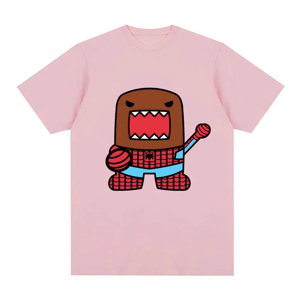 Domo Kun Fun and Humorous Tshirt Womens Casual Tshirt Harajuku Short Sleeve Oversized Tshirt Street Wear