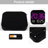 Adjustable Brightness LED Wall Clock Wall Clock Countdown Date