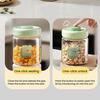 Coffee Beans Sealed Jar Container Coffee Tea Nuts Food Jar One-Touch Freshness Seal Design Food Storage Container