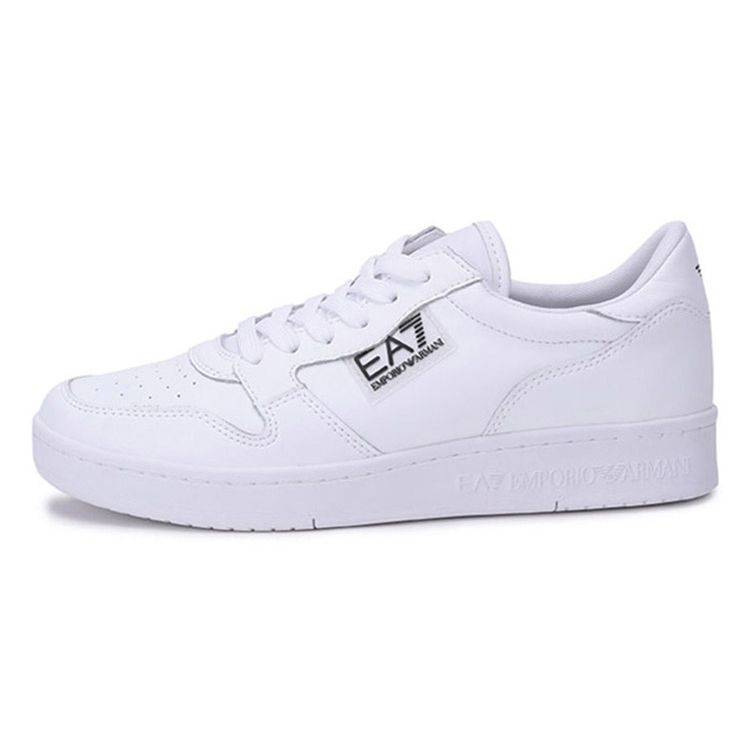 

Emporio Armani EA7 Lace-Up Casual Fashion Sneakers Unisex sneakers White X8X086XK221Q233 41 1/3