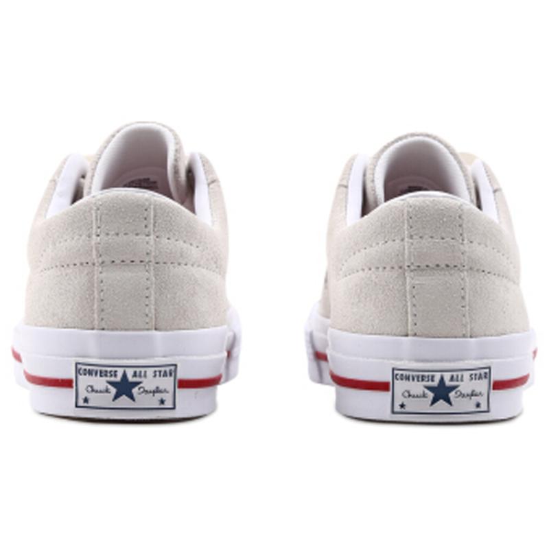 Converse One Star Retro Casual Non-slip Wear-resistant Lightweight Low-Top Board Shoes Unisex Gray