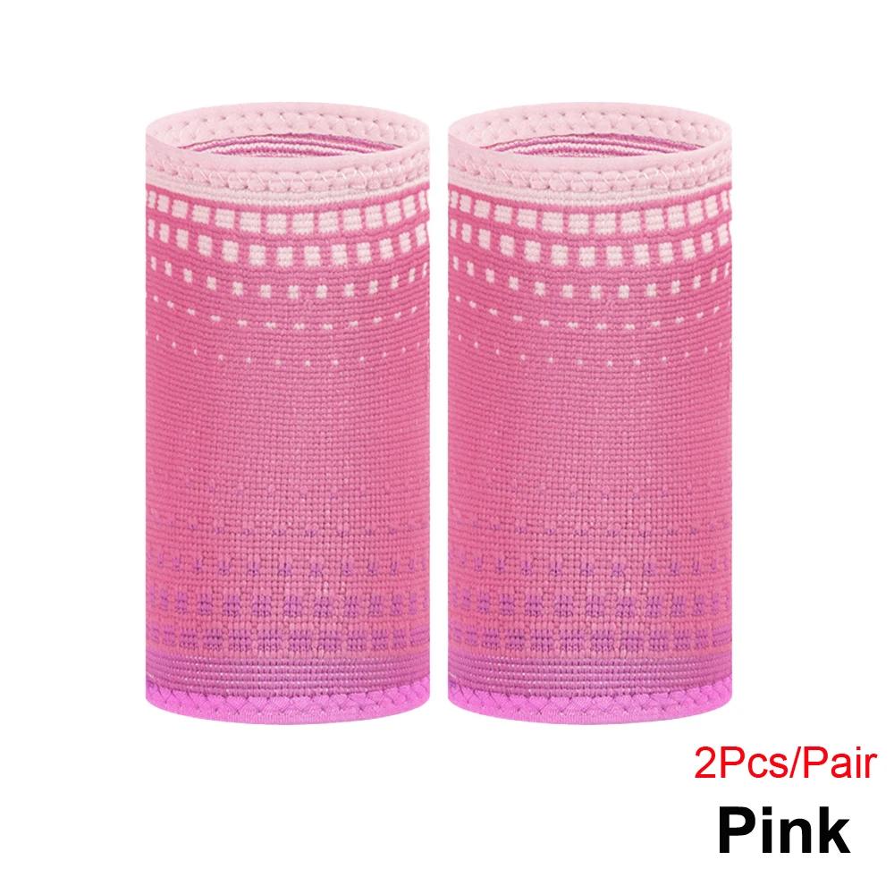 2 Stück Armband Nylon Gestrickt - Leicht, Elastisch & Atmungsaktiv - Herren, Damen - Für Schweiß, Sport, Übung, Training, Fitnessstudio