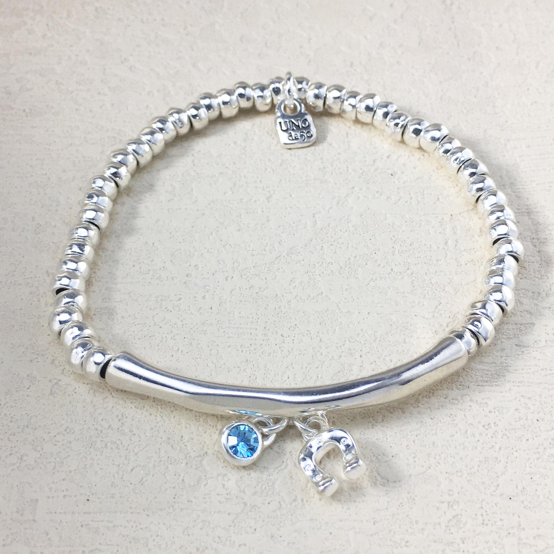 2024 UNOde50 Women s Exquisite Wave Pendant Bracelet - Trendy, High-Quality Spanish Fashion